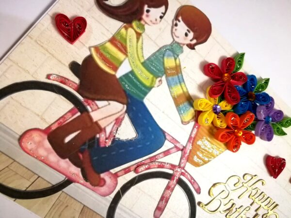 Couple Love Birthday Greeting Card image Couple Love Birthday Greeting Card image