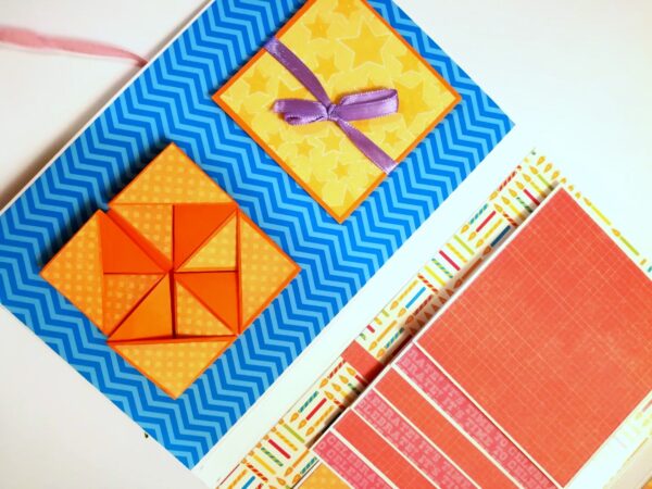 Sparkling Birthday Mini Scrapbook Gift image Sparkling Birthday Mini Scrapbook Gift image