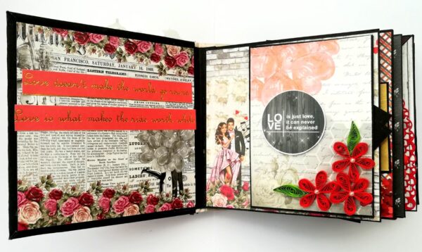 Love Scrapbook for Birthday/ Anniversary image Love Scrapbook for Birthday/ Anniversary image