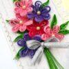 Sparkling Pink Theme Bouquet Greeting Card image Sparkling Pink Theme Bouquet Greeting Card image