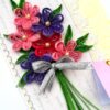 Sparkling Pink Theme Bouquet Greeting Card image Sparkling Pink Theme Bouquet Greeting Card image
