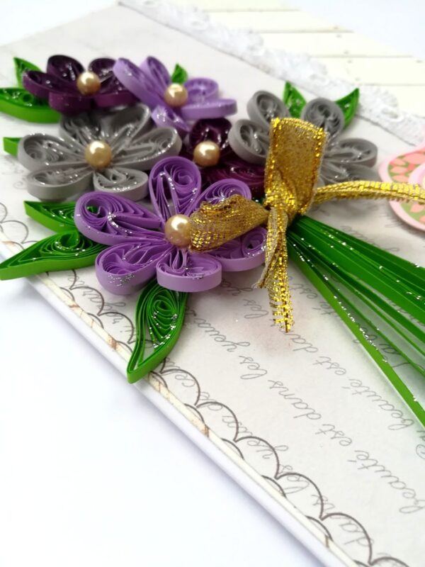 Sparkling Purple Flowers Bouquet image Sparkling Purple Flowers Bouquet image