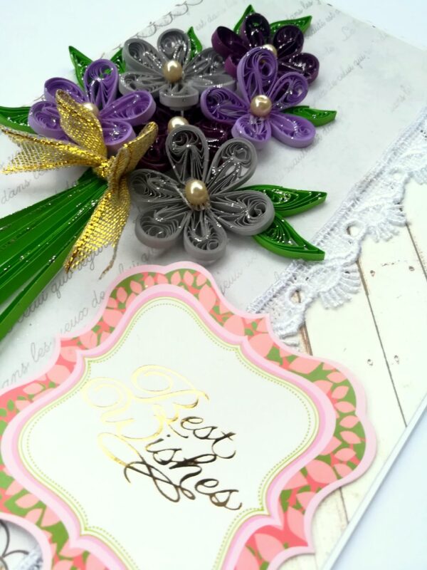 Sparkling Purple Flowers Bouquet image Sparkling Purple Flowers Bouquet image