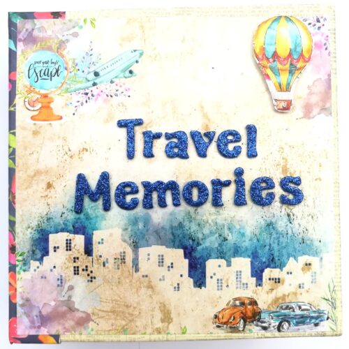 Travel Memories Scrapbook Journal image