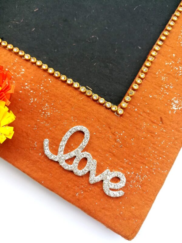 Quilled Flowers Photo Frame - Yell1 image Quilled Flowers Photo Frame - Yell1 image