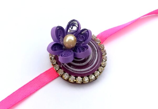 Quilled Rakhi - Design 15 image Quilled Rakhi - Design 15 image