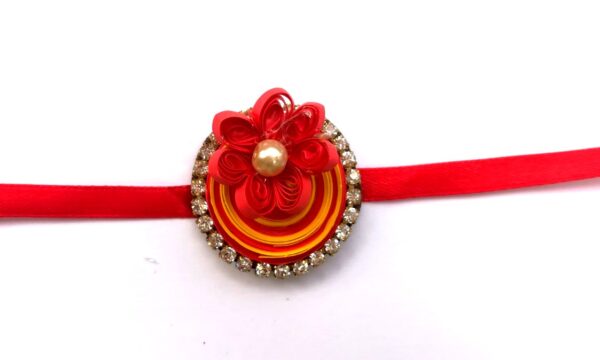 Quilled Rakhi - Design 16 image Quilled Rakhi - Design 16 image