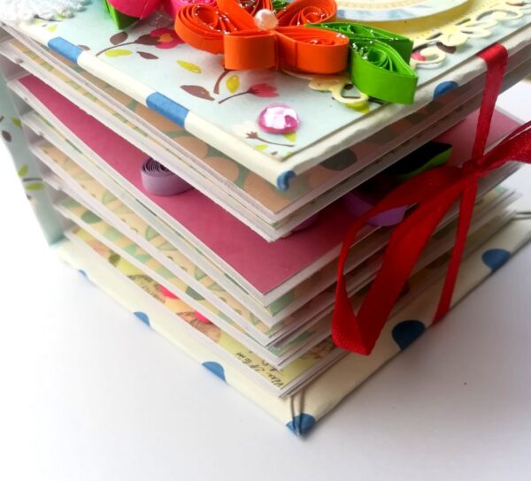 Sparkling Birthday Mini Scrapbook Gift image Sparkling Birthday Mini Scrapbook Gift image