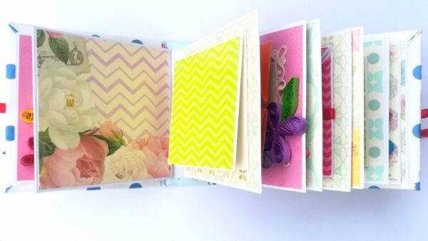 Sparkling Birthday Mini Scrapbook Gift image Sparkling Birthday Mini Scrapbook Gift image