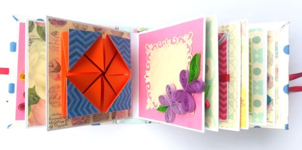 Sparkling Birthday Mini Scrapbook Gift image Sparkling Birthday Mini Scrapbook Gift image