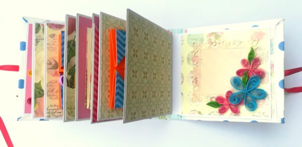 Sparkling Birthday Mini Scrapbook Gift image Sparkling Birthday Mini Scrapbook Gift image