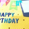 Sparkling Multicolor Birthday Mini Scrapbook Gift image Sparkling Multicolor Birthday Mini Scrapbook Gift image