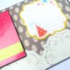 Sparkling Multicolor Birthday Mini Scrapbook Gift image Sparkling Multicolor Birthday Mini Scrapbook Gift image
