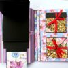 Purple Themed Shaker Mini Scrapbook Gift image Purple Themed Shaker Mini Scrapbook Gift image