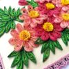 Sparkling Quilled Floral Blast Greeting Card image Sparkling Quilled Floral Blast Greeting Card image