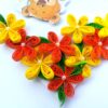 Quilled Corner Flowers Birthday Greeting card - BIR5 image Quilled Corner Flowers Birthday Greeting card - BIR5 image