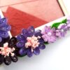 Purple Themed Quilled Photo Frame image Purple Themed Quilled Photo Frame image