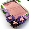 Purple Themed Quilled Photo Frame image Purple Themed Quilled Photo Frame image