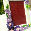 Purple Themed Quilled Photo Frame image Purple Themed Quilled Photo Frame image