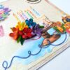 Quilled Sparkling Birthday Cake Greeting Card image
