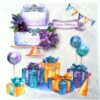 Blue & Purple Themed Sparkling Birthday Card image Blue & Purple Themed Sparkling Birthday Card image