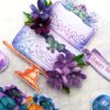 Blue & Purple Themed Sparkling Birthday Card image Blue & Purple Themed Sparkling Birthday Card image