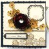 Black & Gold Themed Memories Scrapbook image Black & Gold Themed Memories Scrapbook image