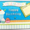 Sparkling Multicolor Birthday Mini Scrapbook Gift image Sparkling Multicolor Birthday Mini Scrapbook Gift image