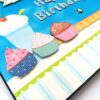 Sparkling Multicolor Birthday Mini Scrapbook Gift image Sparkling Multicolor Birthday Mini Scrapbook Gift image
