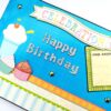 Sparkling Multicolor Birthday Mini Scrapbook Gift image Sparkling Multicolor Birthday Mini Scrapbook Gift image
