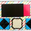Sparkling Multicolor Birthday Mini Scrapbook Gift image Sparkling Multicolor Birthday Mini Scrapbook Gift image