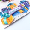 Purple Quilled Birthday Cake Greeting Card image Purple Quilled Birthday Cake Greeting Card image