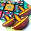Sparkling Handmade Quilled Diwali Greeting Card D15 image Sparkling Handmade Quilled Diwali Greeting Card D15 image