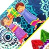 Sparkling Handmade Quilled Diwali Greeting Card D18 image Sparkling Handmade Quilled Diwali Greeting Card D18 image
