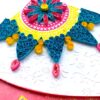 Sparkling Handmade Quilled Diwali Greeting Card D19 image Sparkling Handmade Quilled Diwali Greeting Card D19 image
