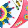 Sparkling Handmade Quilled Diwali Greeting Card D19 image Sparkling Handmade Quilled Diwali Greeting Card D19 image