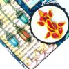 Sparkling Handmade Quilled Diwali Greeting Card D20 image Sparkling Handmade Quilled Diwali Greeting Card D20 image