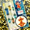 Sparkling Handmade Quilled Diwali Greeting Card D20 image Sparkling Handmade Quilled Diwali Greeting Card D20 image