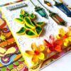 Sparkling Handmade Quilled Diwali Greeting Card D22 image Sparkling Handmade Quilled Diwali Greeting Card D22 image
