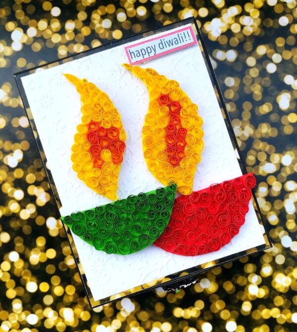 Card With Drawer Diwali Gift Greeting Card D28 image Card With Drawer Diwali Gift Greeting Card D28 image