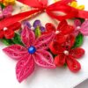 Quilled Birthday 3 Fold Mini Scrapbook Card image Quilled Birthday 3 Fold Mini Scrapbook Card image