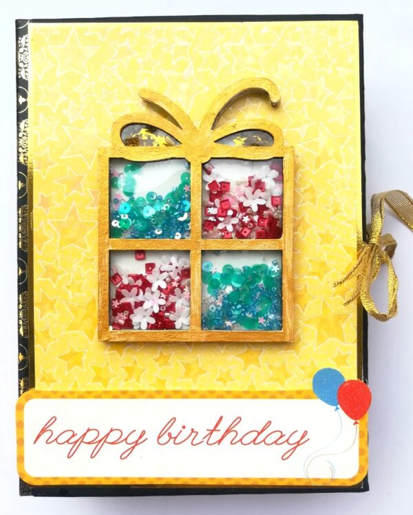 Happy Birthday Multicolor Quilled Scrapbook image Happy Birthday Multicolor Quilled Scrapbook image