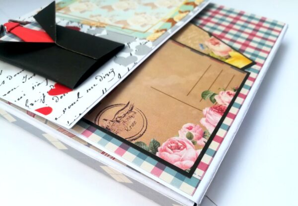 Male themed Mini Scrapbook Gift - M1 image Male themed Mini Scrapbook Gift - M1 image