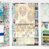 Love and Birthday Male themed 3 fold Mini Scrapbook image