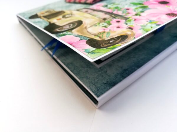 Love and Birthday Male themed 3 fold Mini Scrapbook image
