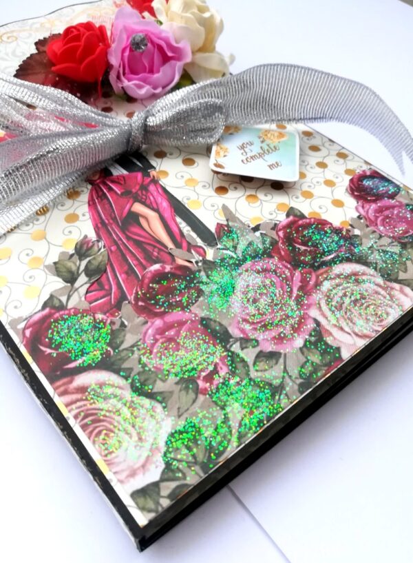 Love Themed 3 fold Mini Scrapbook image Love Themed 3 fold Mini Scrapbook image