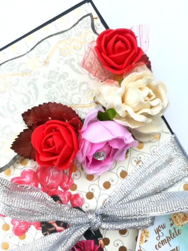 Love Themed 3 fold Mini Scrapbook image Love Themed 3 fold Mini Scrapbook image