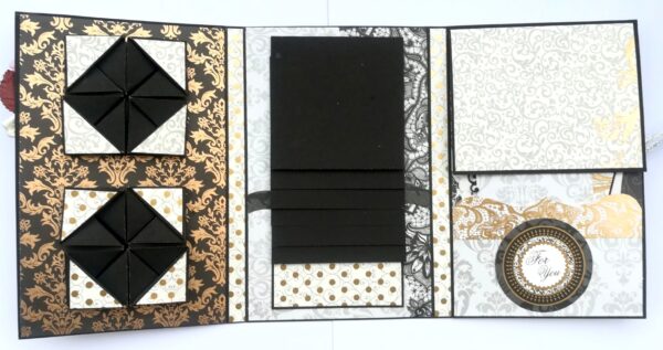 Love Themed 3 fold Mini Scrapbook image Love Themed 3 fold Mini Scrapbook image