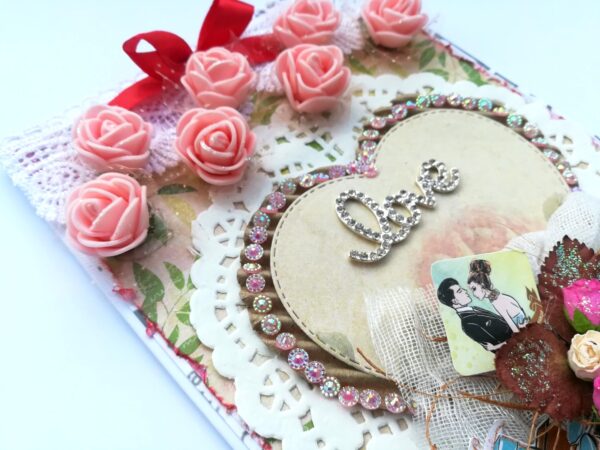 Sparkling Love/ Valentine Greeting Card 4 image Sparkling Love/ Valentine Greeting Card 4 image