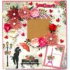 Sparkling Big Large Love Greeting Card Mini Scrapbook image
